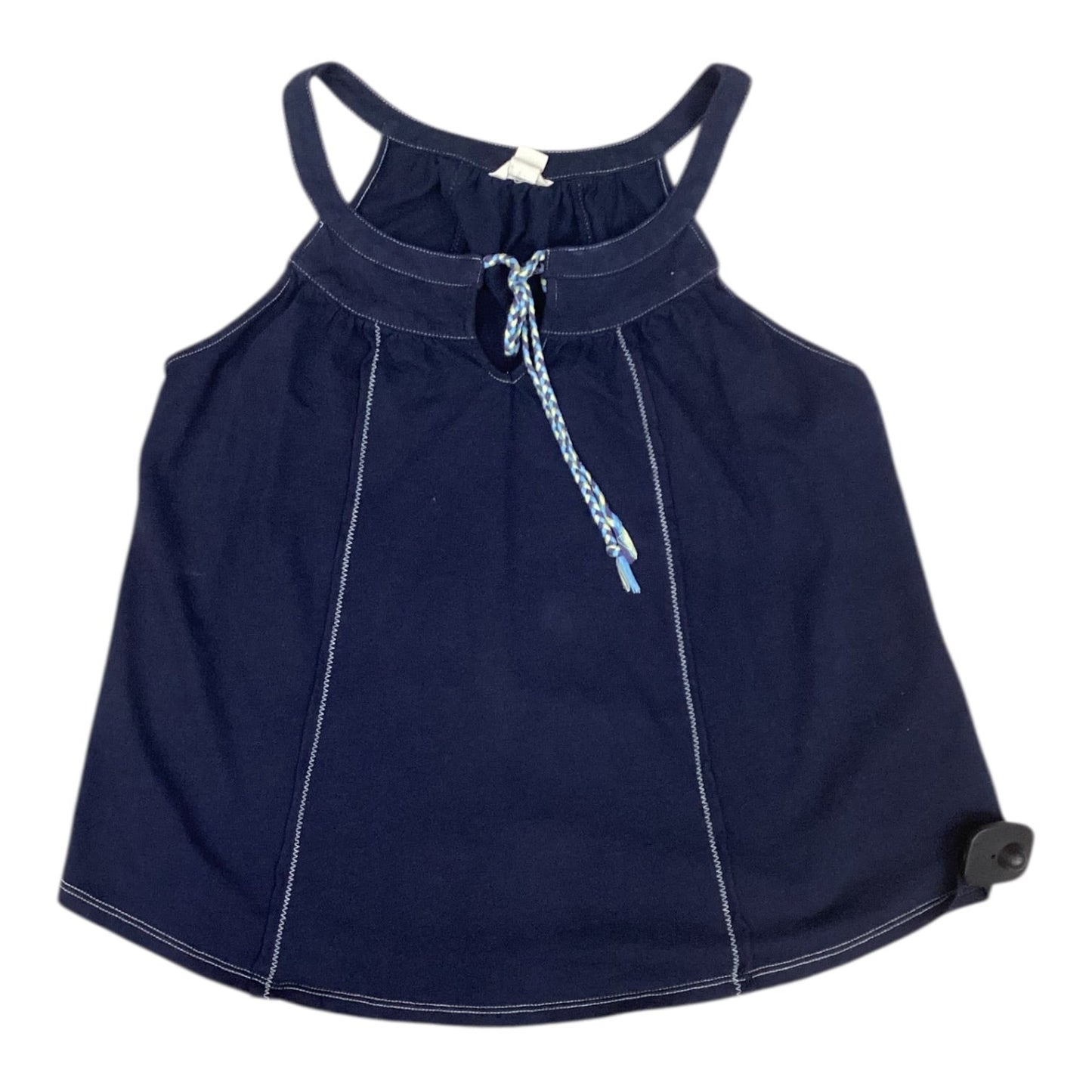 Top Sleeveless By Lucky Brand In Blue, Size:M