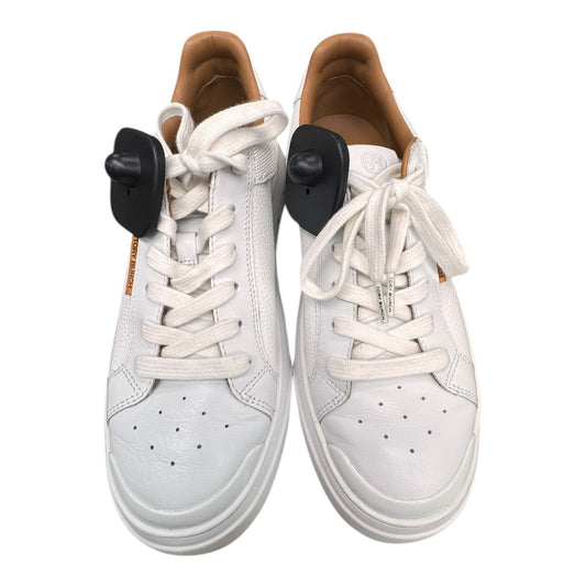 Shoes Designer By Tory Burch In White, Size:8