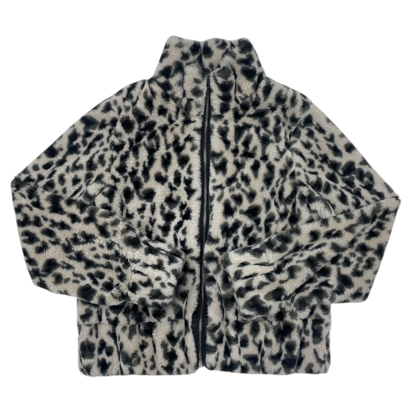 Coat Faux Fur & Sherpa By Peyton Jensen In Animal Print, Size:M