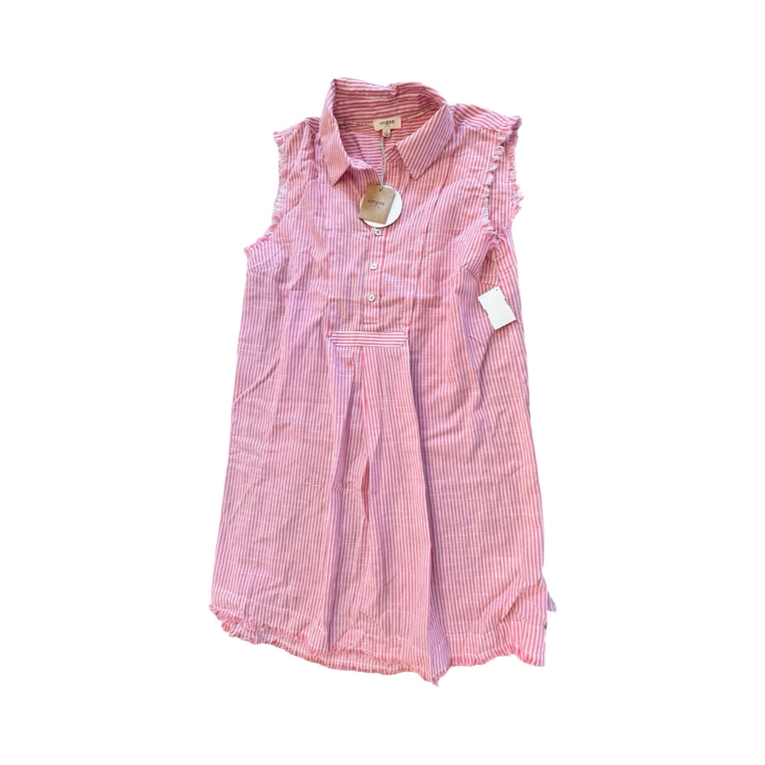 Dress Casual Short By Umgee In Striped Pattern, Size:S