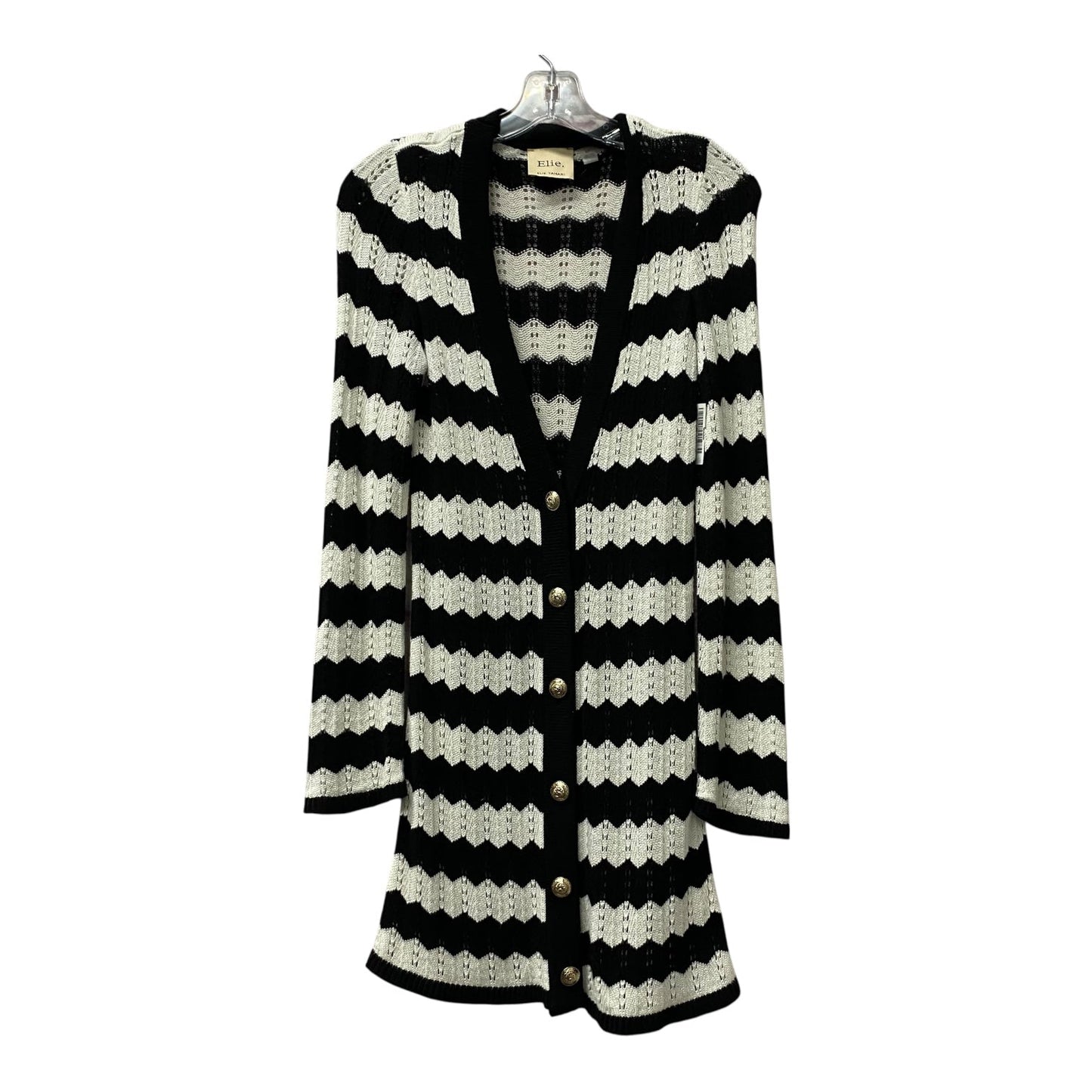 Cardigan By Elie Tahari In Black, Size:S