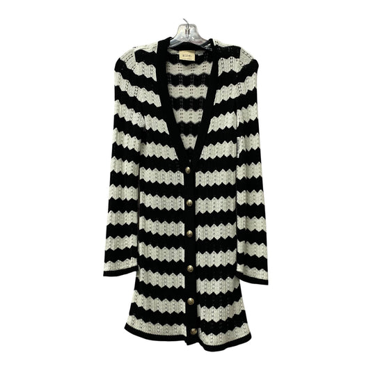 Cardigan By Elie Tahari In Black, Size:S