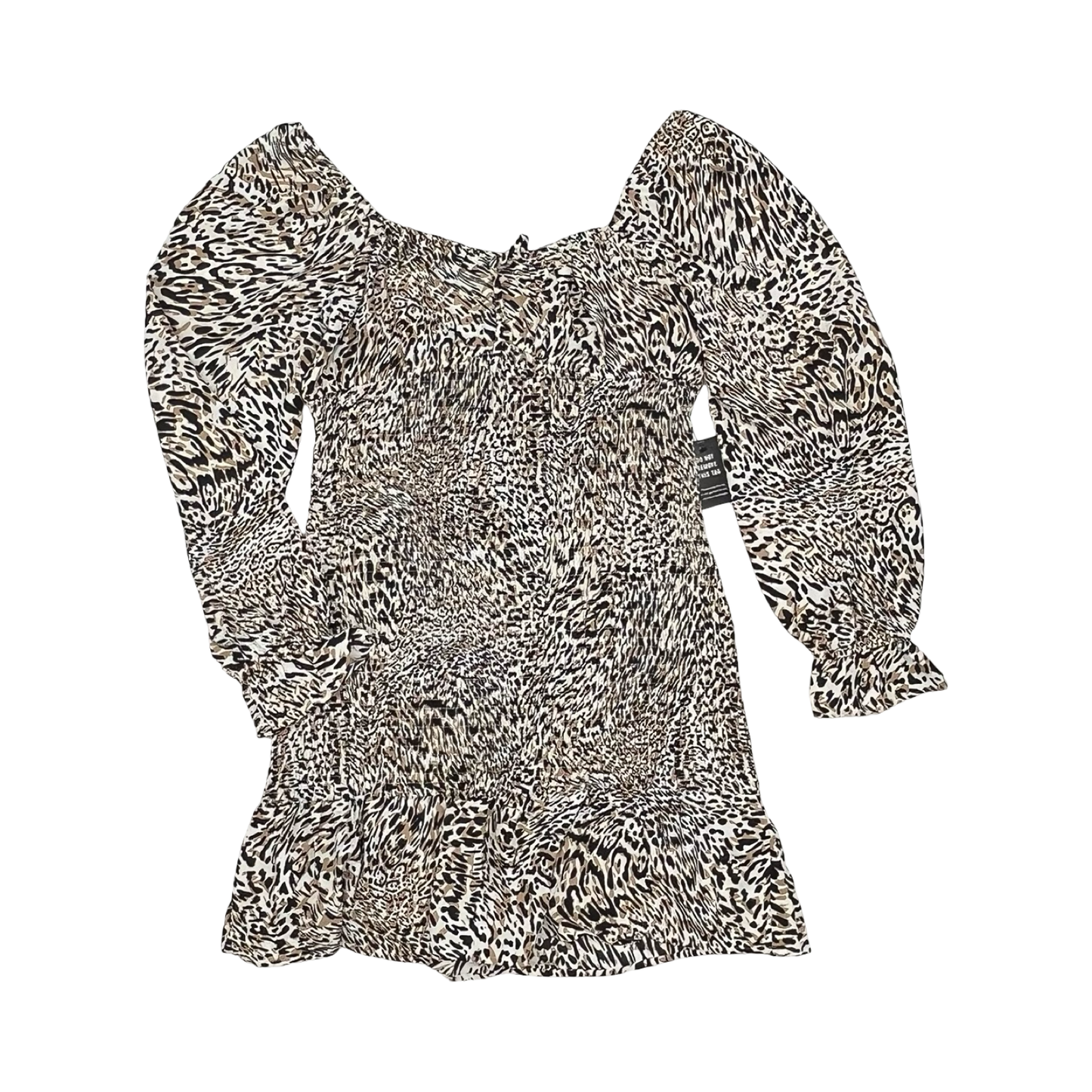 Dress Party Short By Express In Animal Print, Size:L