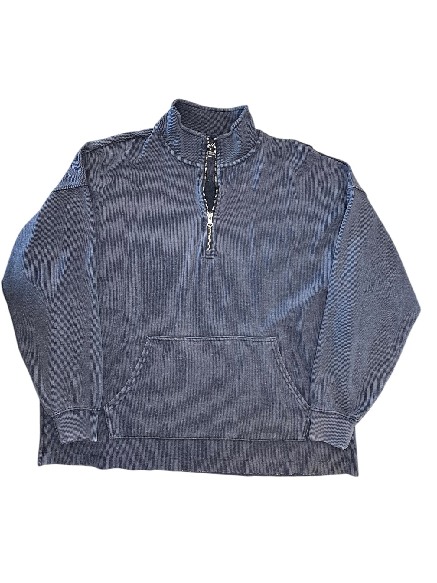 Sweatshirt Collar By Aerie In Blue, Size:L