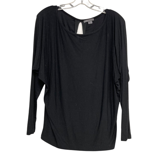 Top Ls Basic By Vince In Black, Size:Xs