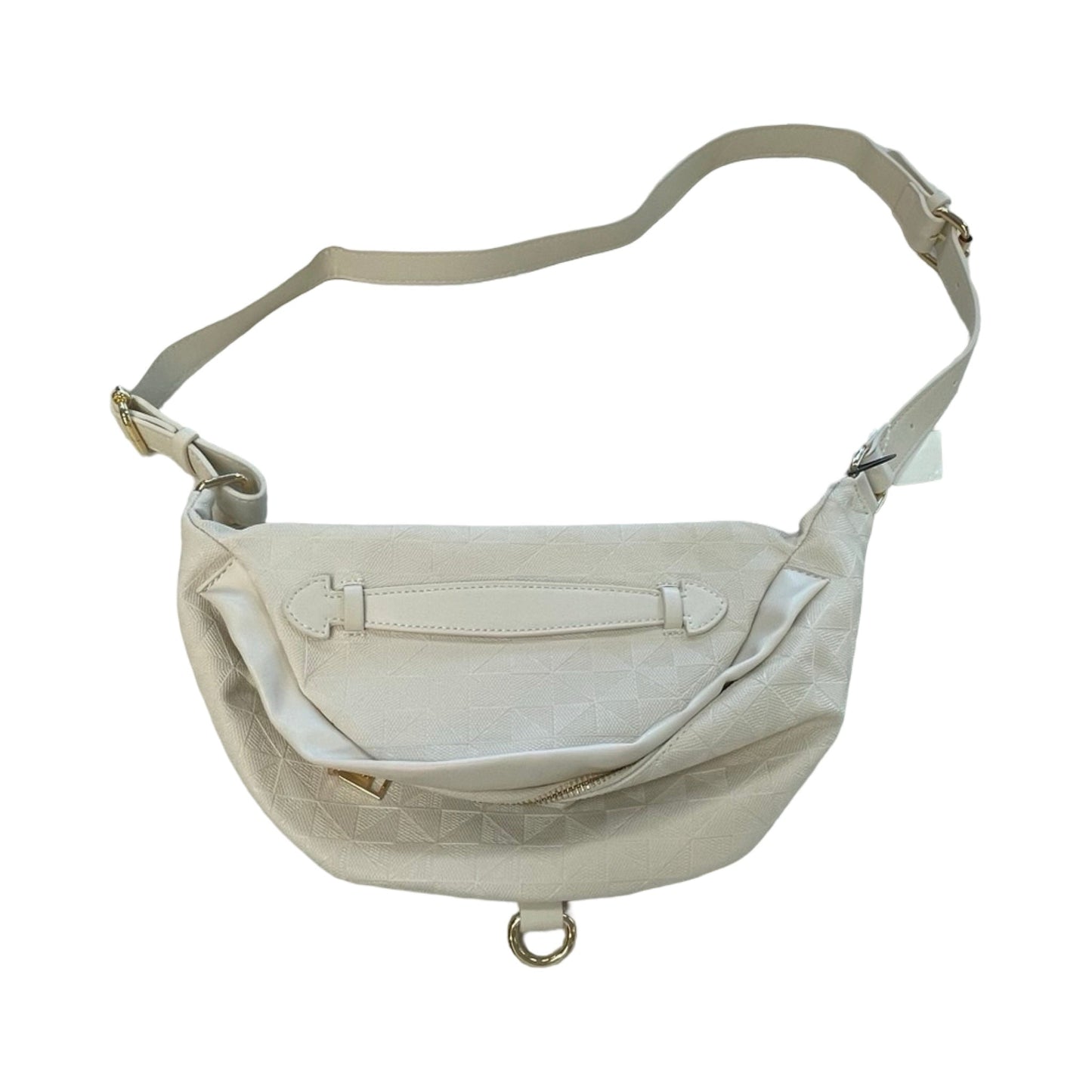 Belt Bag By Clothes Mentor In Cream, Size:Medium
