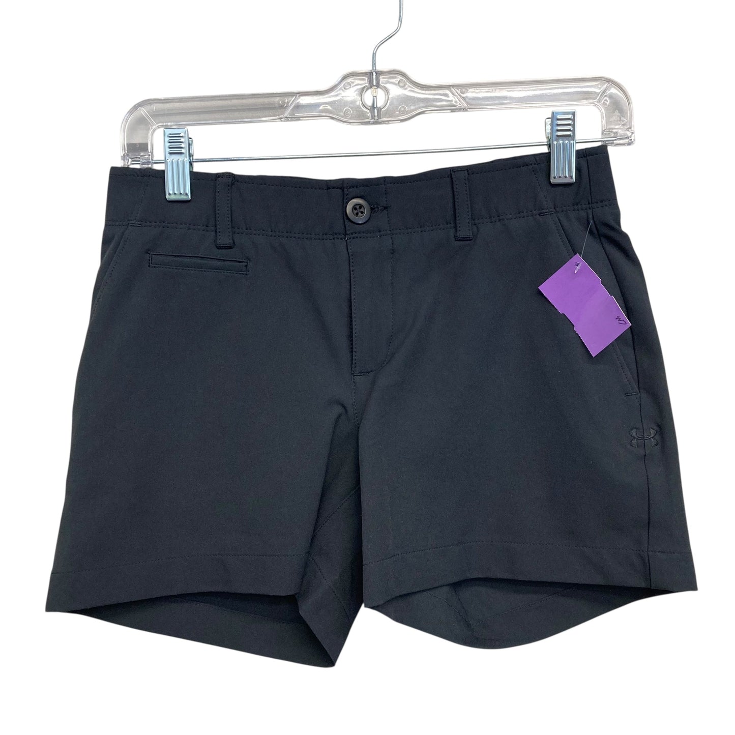 Athletic Shorts By Under Armour In Black, Size:Xs