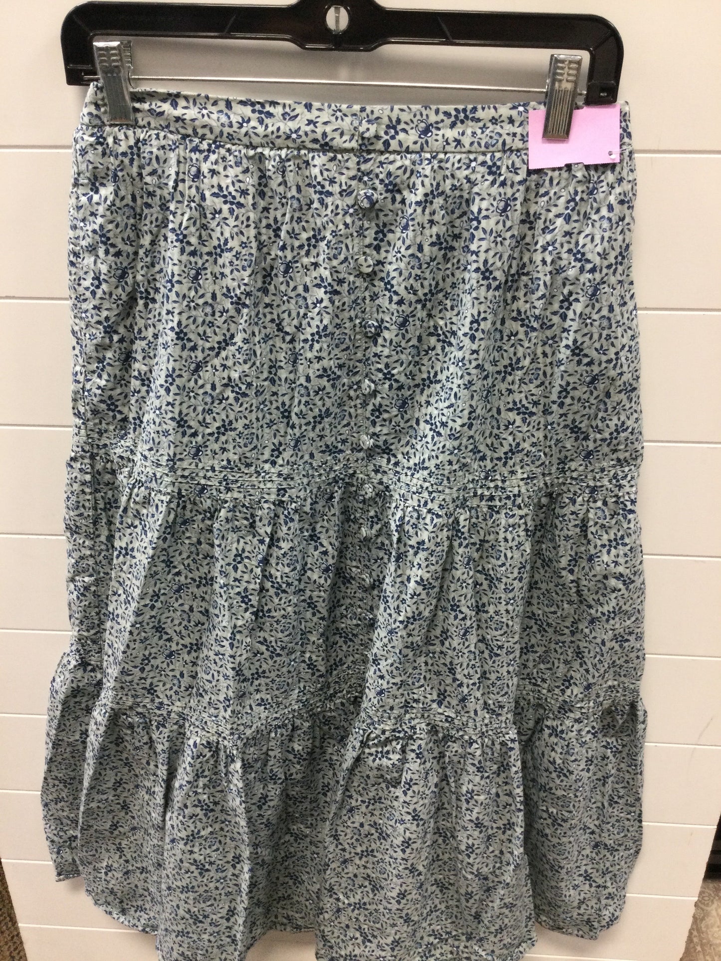 Skirt Maxi By Madewell In Blue, Size:S
