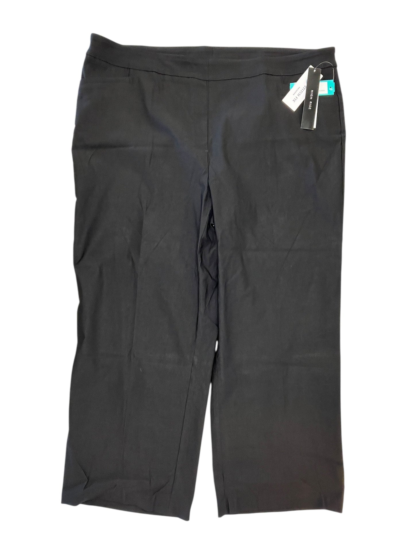 Pants Dress By Tribal In Black, Size:3X