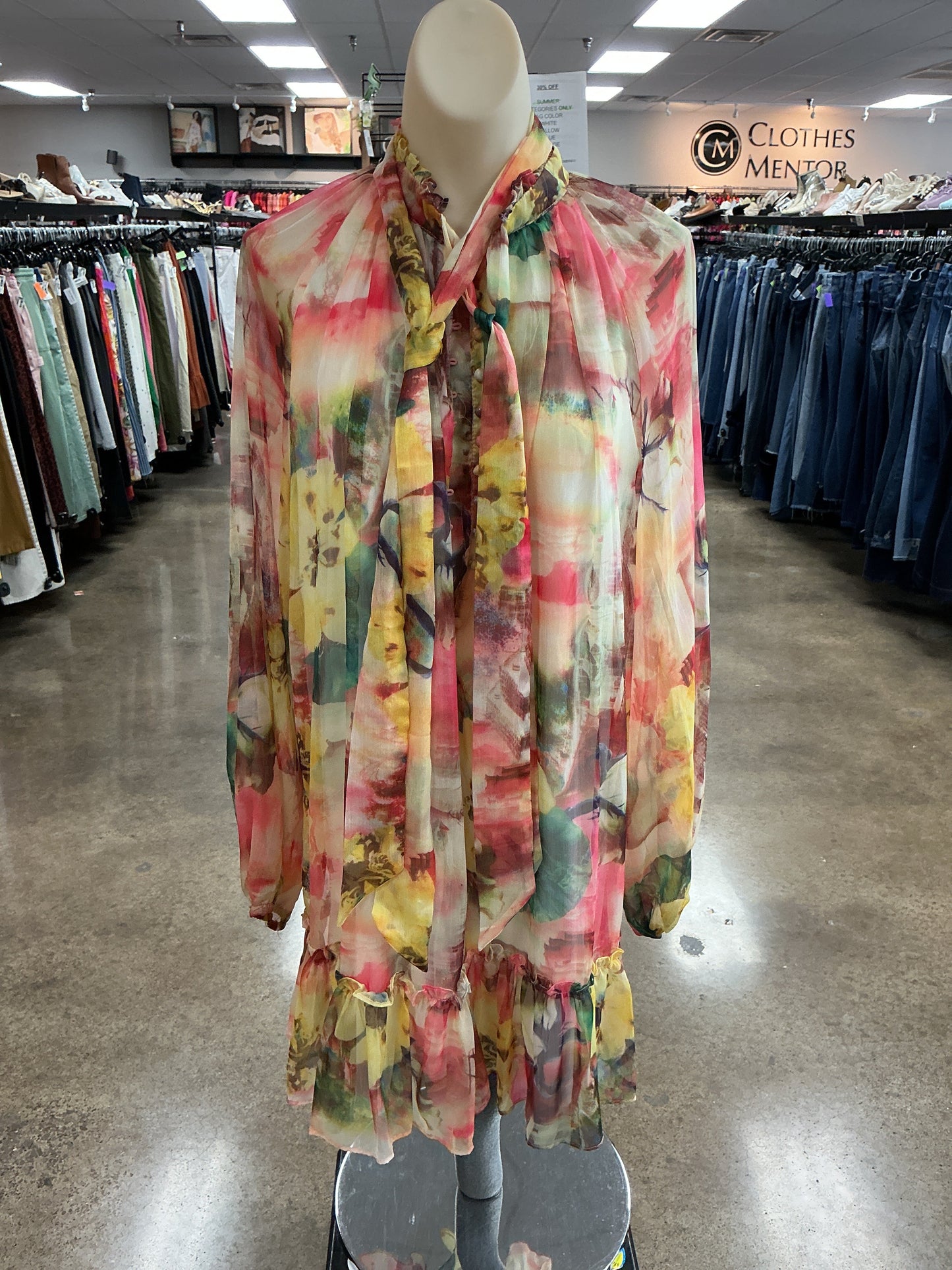 Dress Casual Short By Fashion Nova In Floral Print, Size:M
