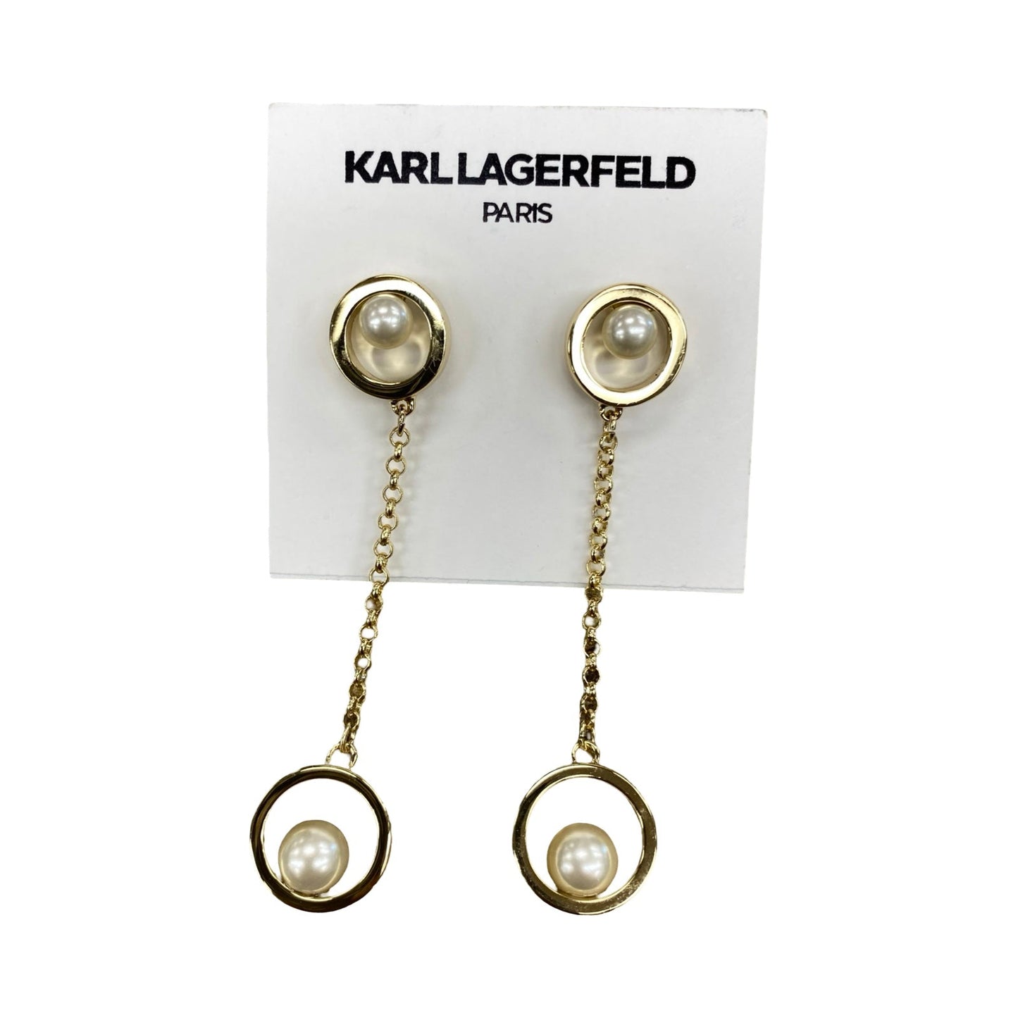 Earrings Designer By Karl Lagerfeld
