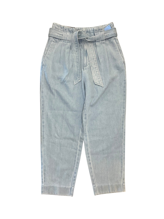 Jeans Wide Leg By Banana Republic In Blue Denim, Size:6P