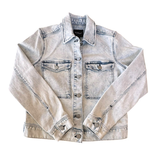 Jacket Denim By Liverpool In Blue Denim, Size:Xs