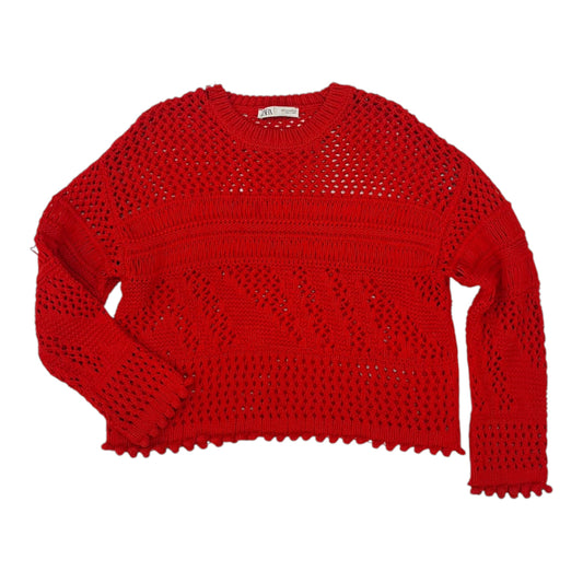 Sweater By Zara In Red, Size:M
