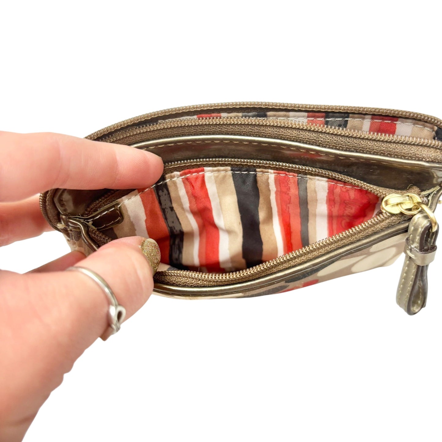 Wristlet Designer By Coach, Size: Small