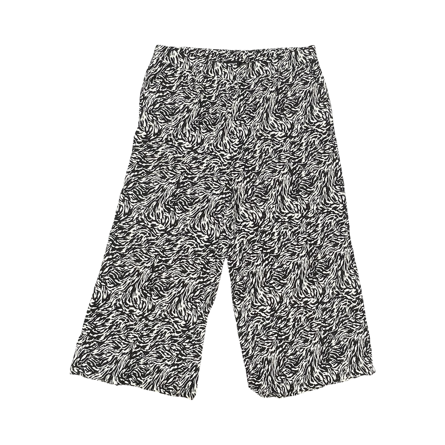 Pants Wide Leg By Torrid In Black & White, Size:26