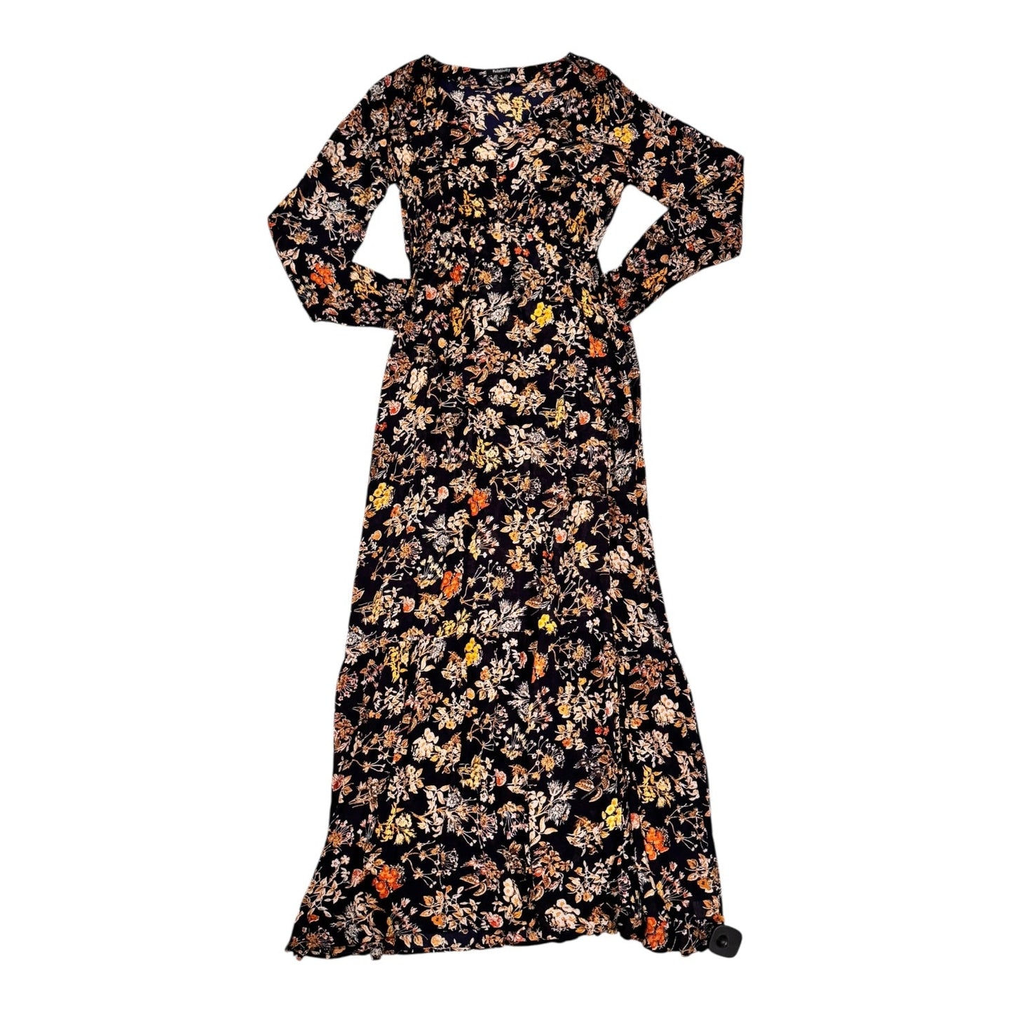 Dress Casual Maxi By Relativity In Multi, Size:S