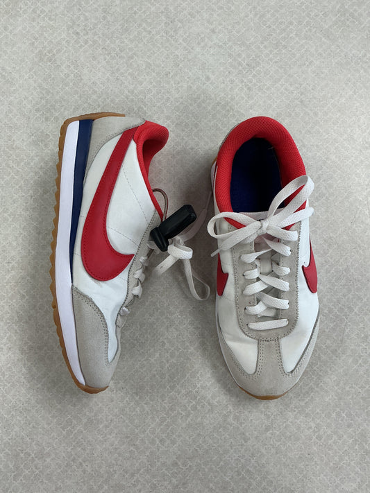Shoes Sneakers By Nike In Red & Tan, Size:6.5