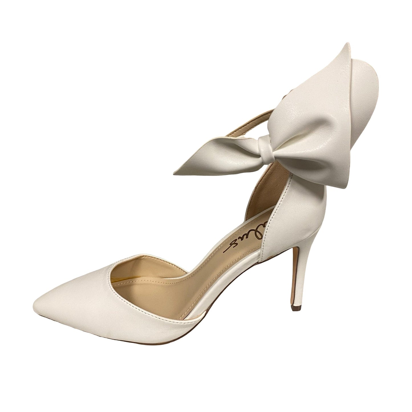 Shoes Heels Kitten By Lulus In White, Size:8