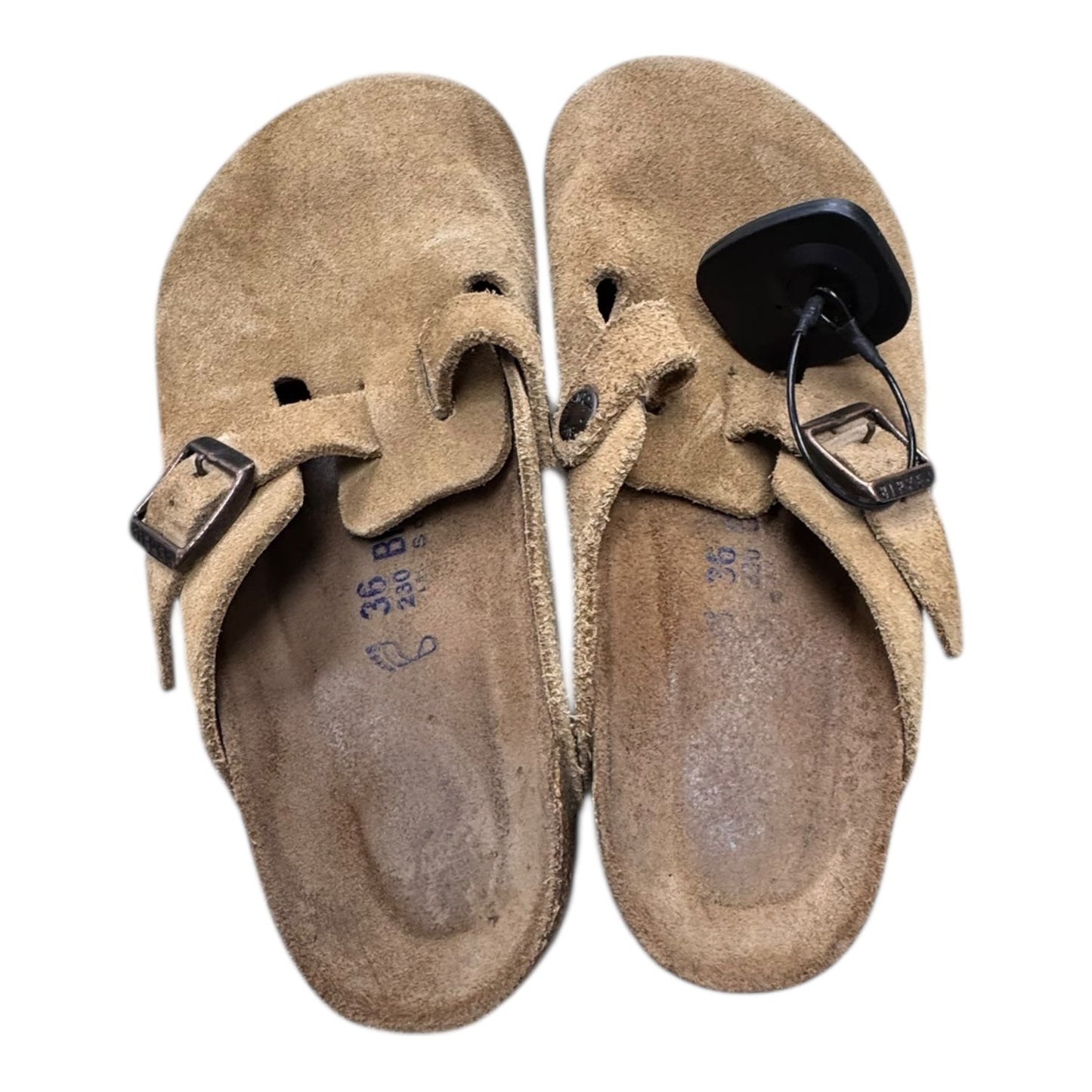 Shoes Designer By Birkenstock In Brown, Size:6