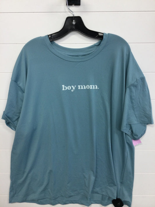 Top Ss By Cmc In Blue, Size:2X