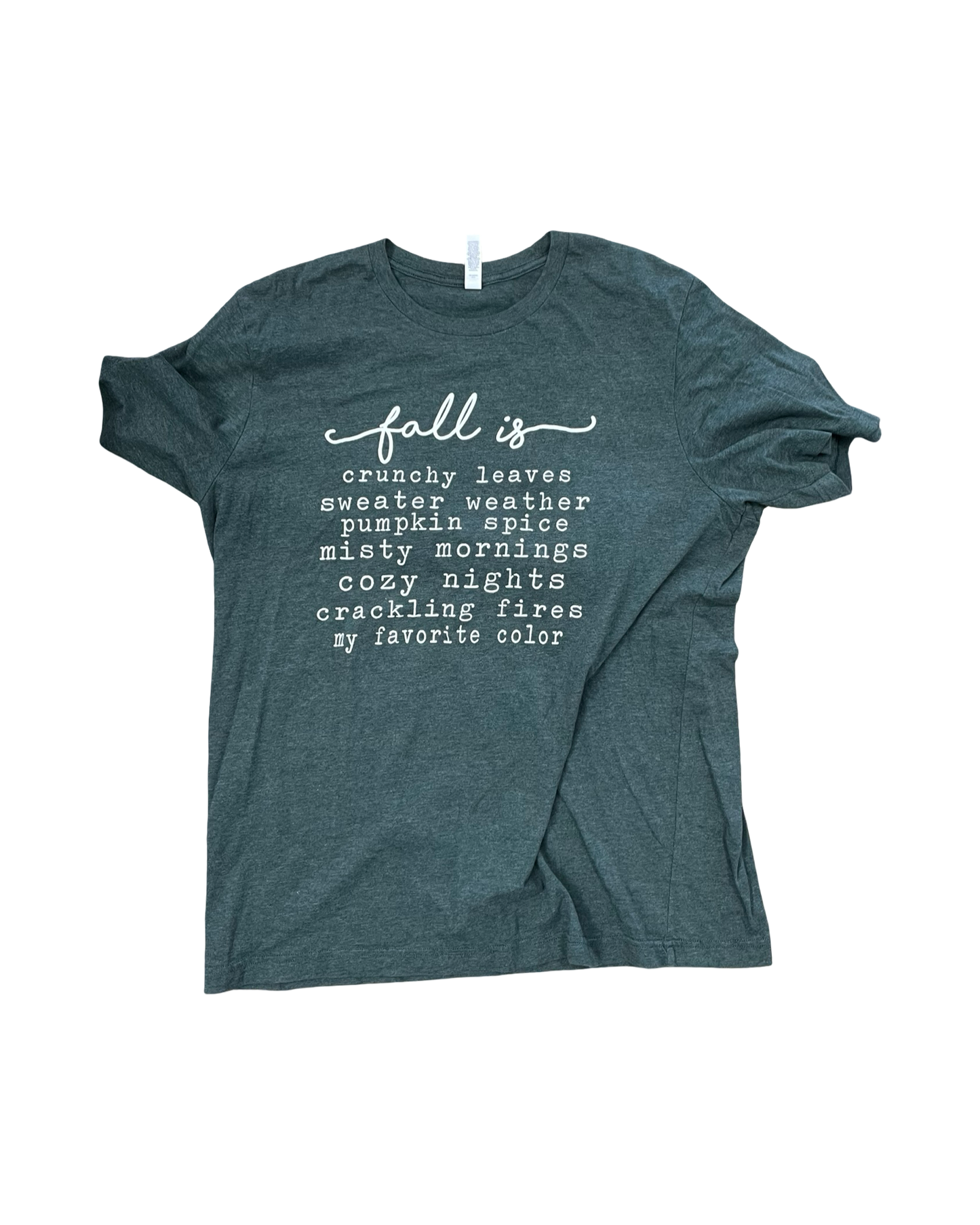 Top Ss By Bella + Canvas In Green, Size:Xl