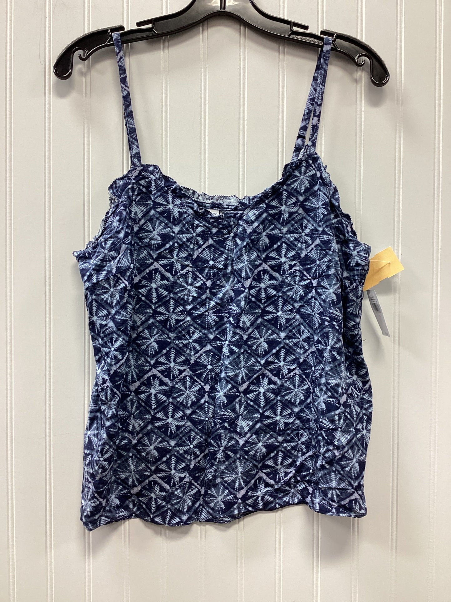 Top Sleeveless By Old Navy In Blue, Size:L NWT