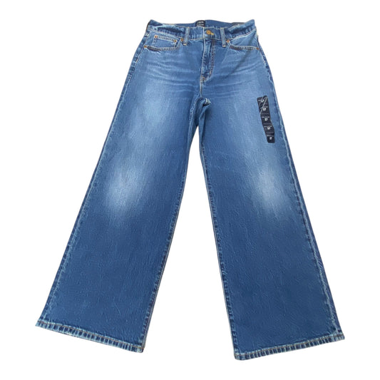 Jeans Cropped By J. Crew In Blue Denim, Size:4