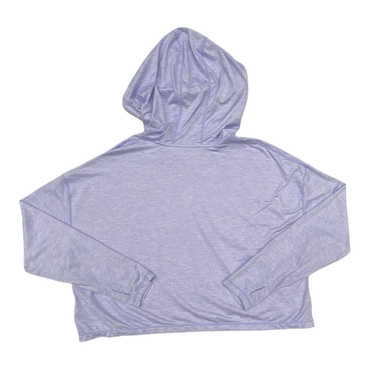 Athletic Top Ls Hoodie By Athleta In Blue, Size:S
