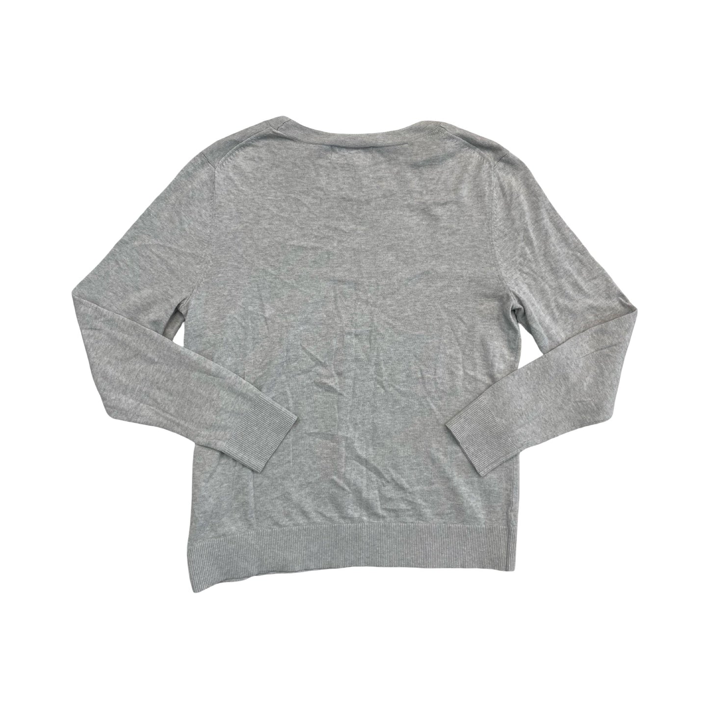 Sweater By Banana Republic In Grey, Size:L