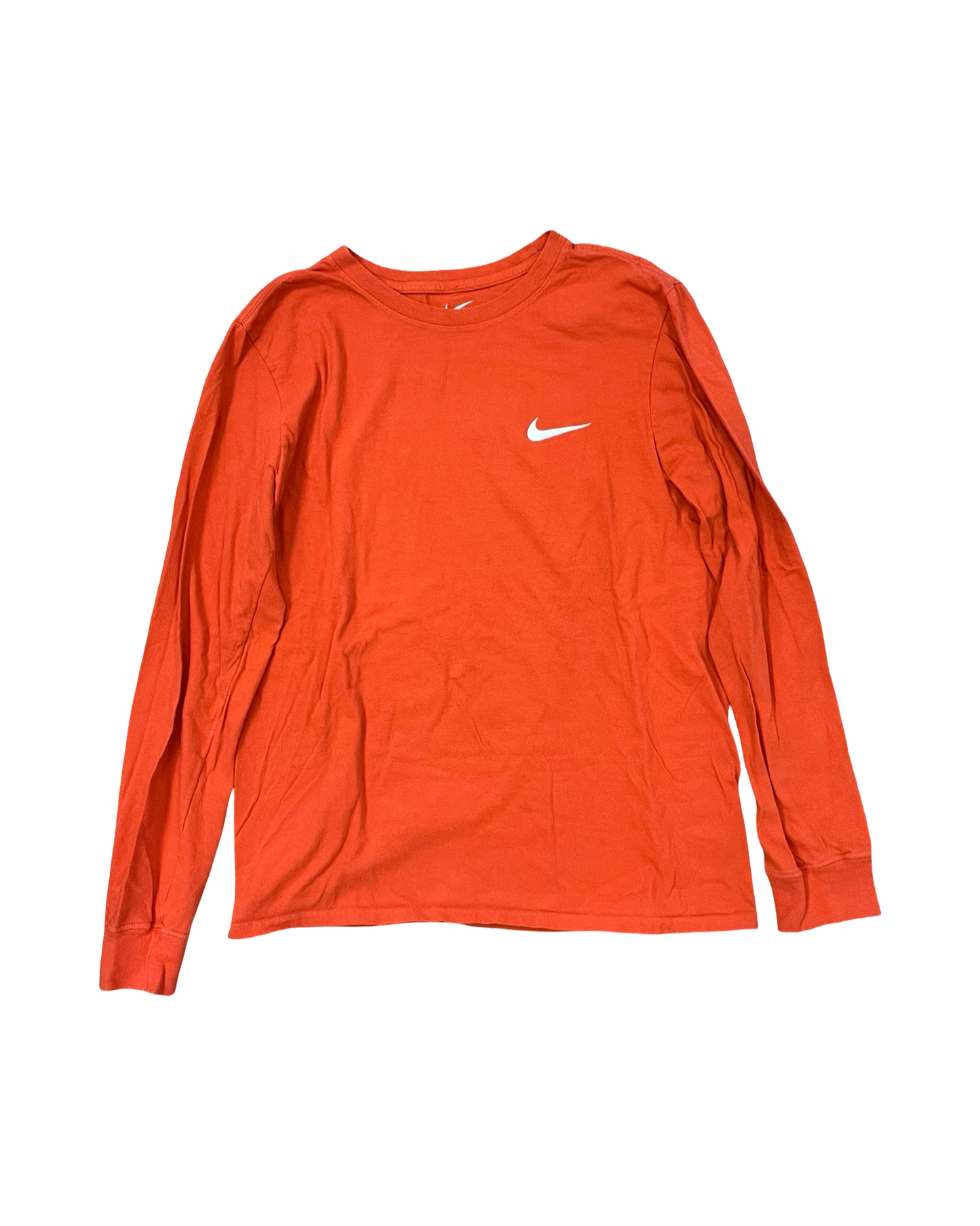 Top Ls By Nike In Orange, Size:M