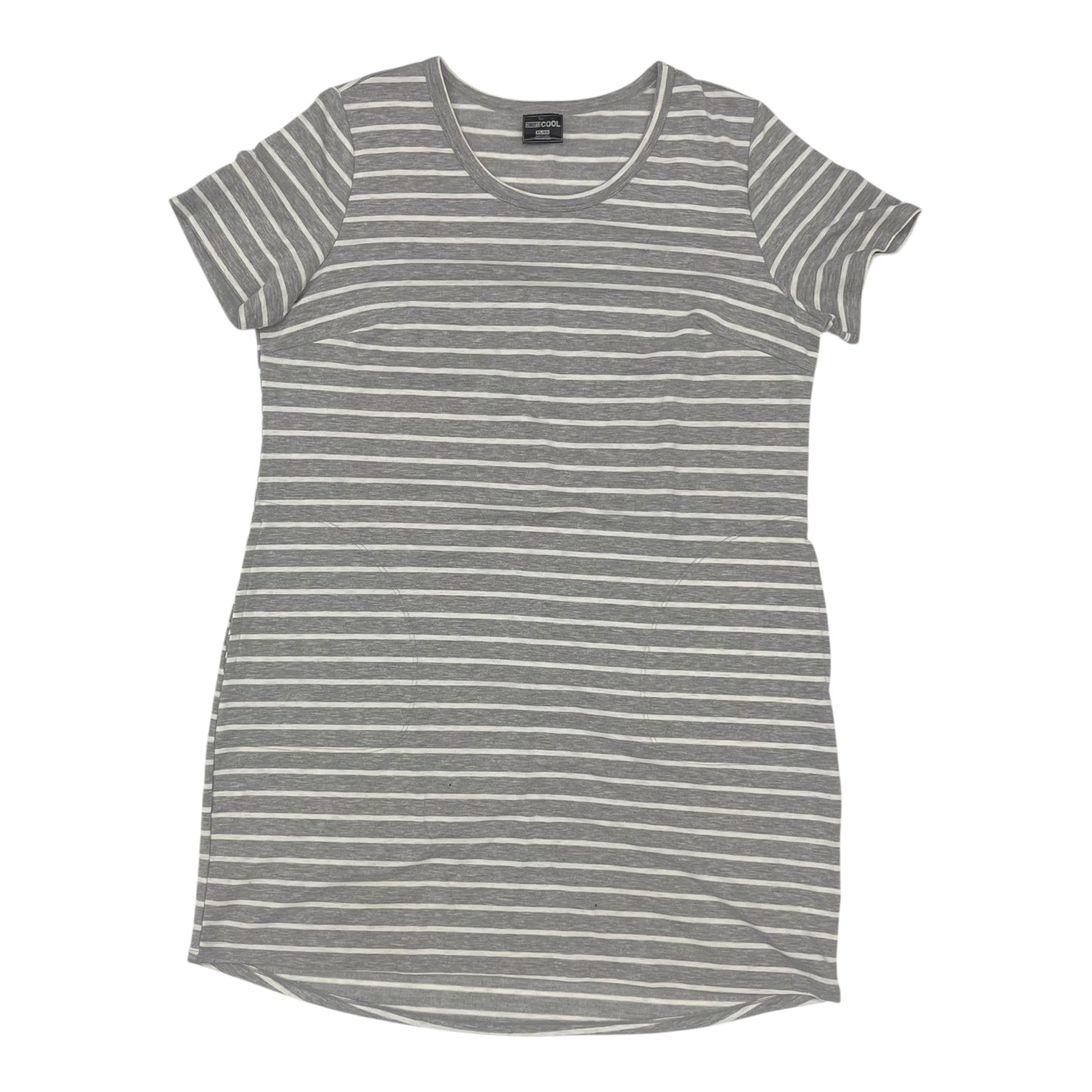 Athletic Dress By 32 Degrees In Grey & White, Size:Xl