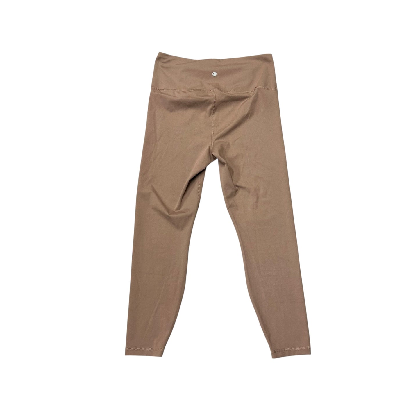 Athletic Leggings By Yogalicious In Brown, Size: 12