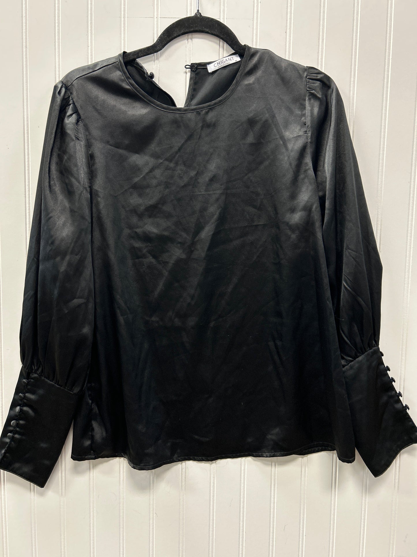 Top Ls By Cmc In Black, Size:M