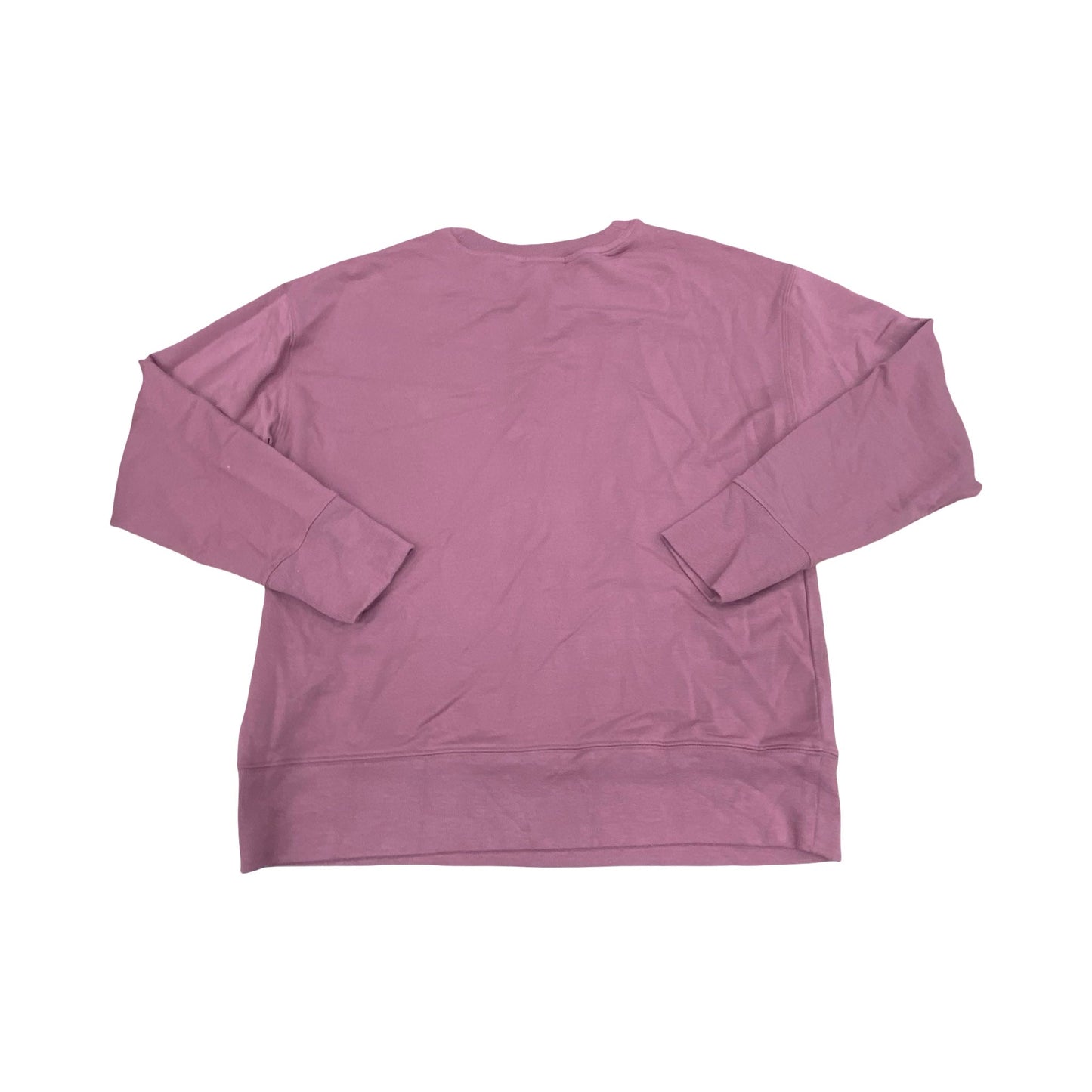 Athletic Top Ls Collar By Athleta In Purple, Size:S