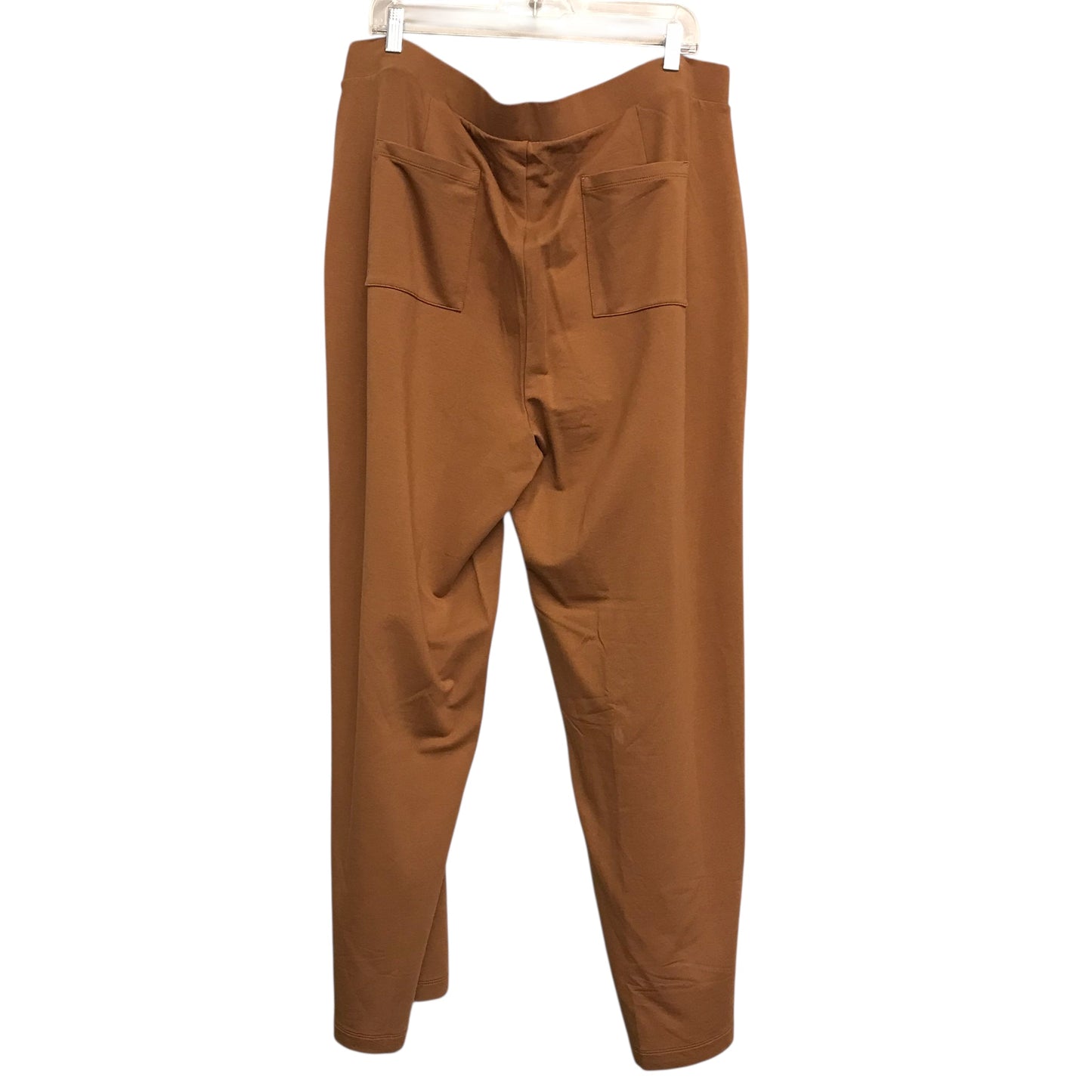 Pants Lounge By Pure Jill In Brown, Size:22