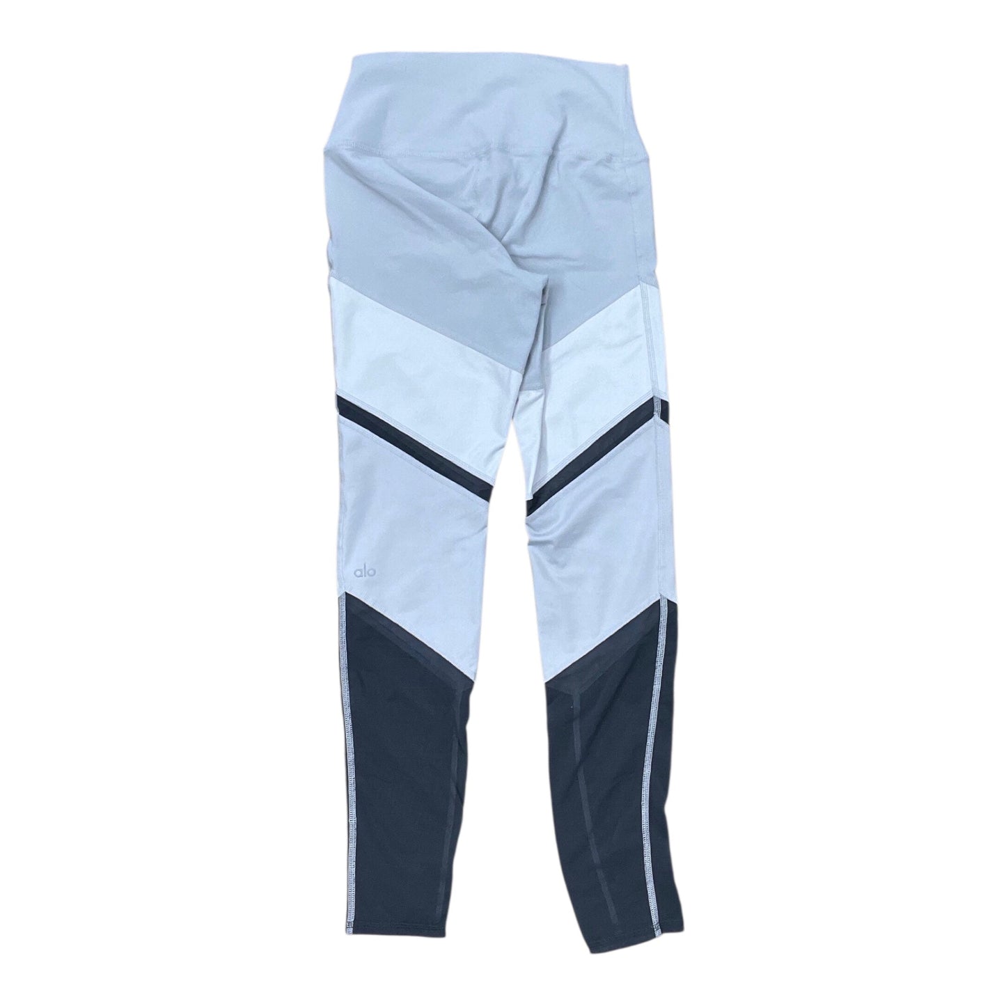 Athletic Leggings By Alo In Grey, Size:M