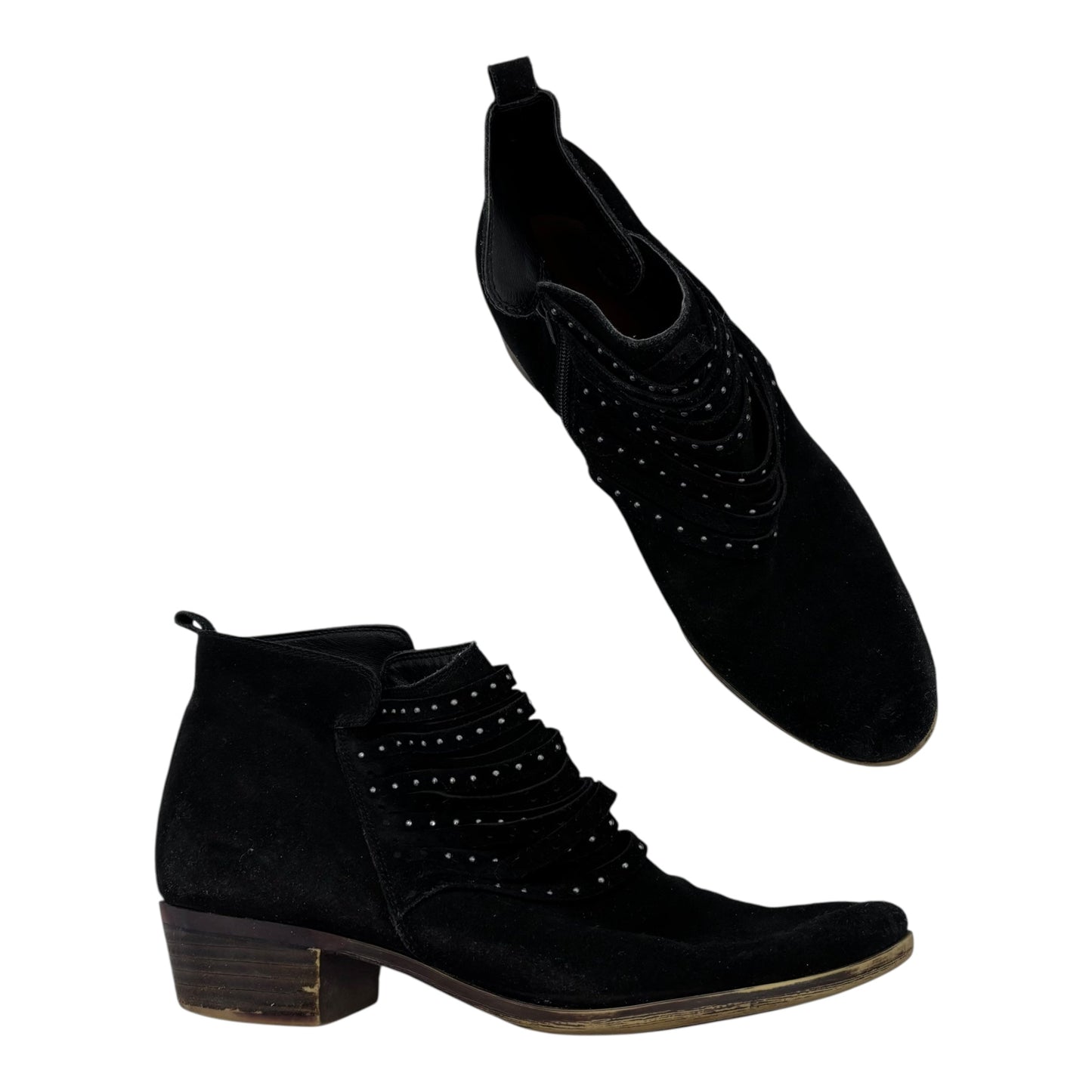 Boots Leather By Lucky Brand In Black, Size:11