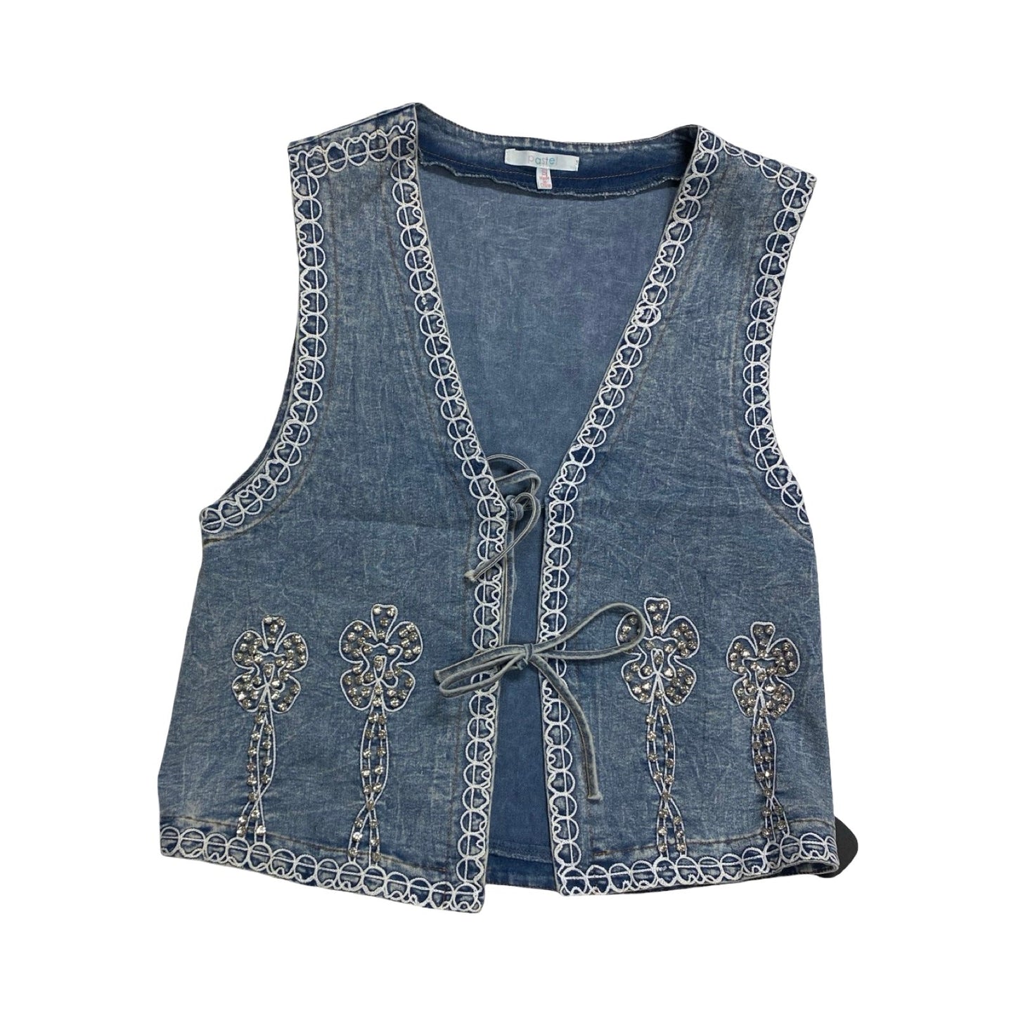 Vest Other By Cmc In Blue Denim, Size:S