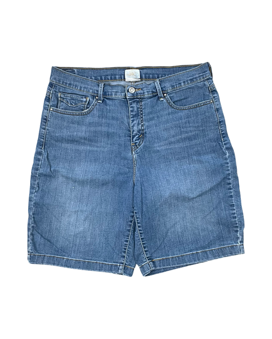 Shorts By Levis In Blue Denim, Size:16