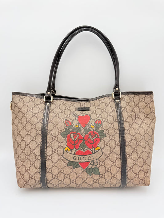Tote Luxury Designer By Gucci In Brown, Size:Medium