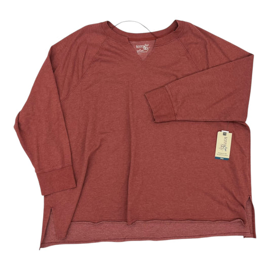 Top Ls By Terra & Sky In Orange, Size:4X