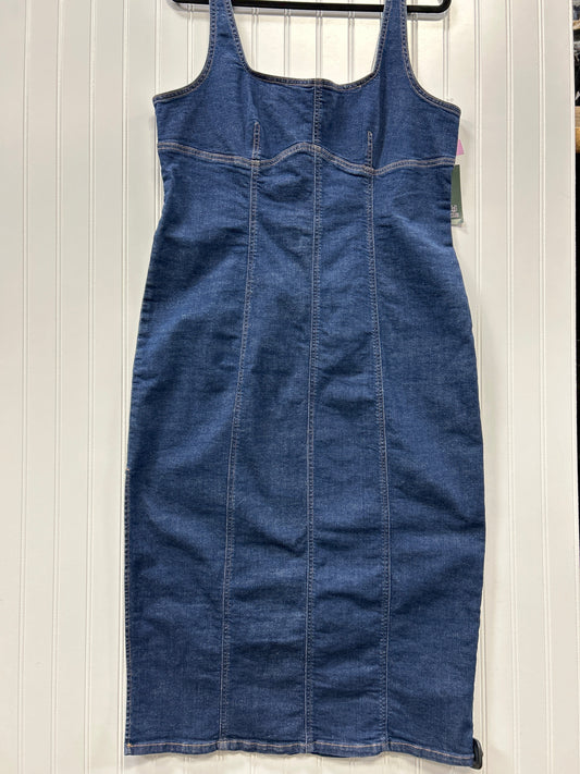 Dress Casual Maxi By Wild Fable In Blue Denim, Size:Xl
