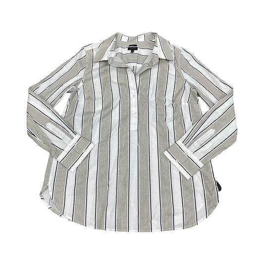 Top Ls By Talbots In Striped Pattern, Size:M