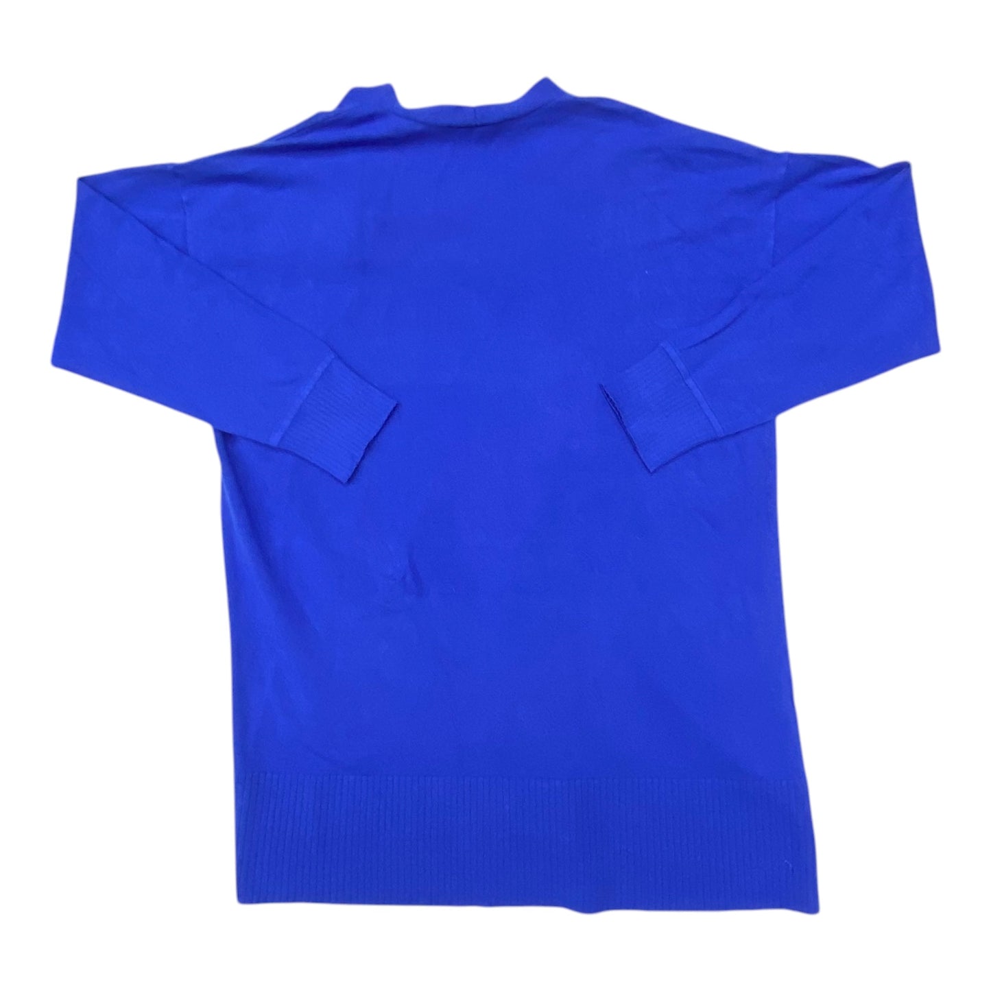 Sweater Cardigan By Loft In Blue, Size:L