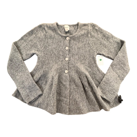 Sweater Cardigan By Maeve In Grey, Size:Xs