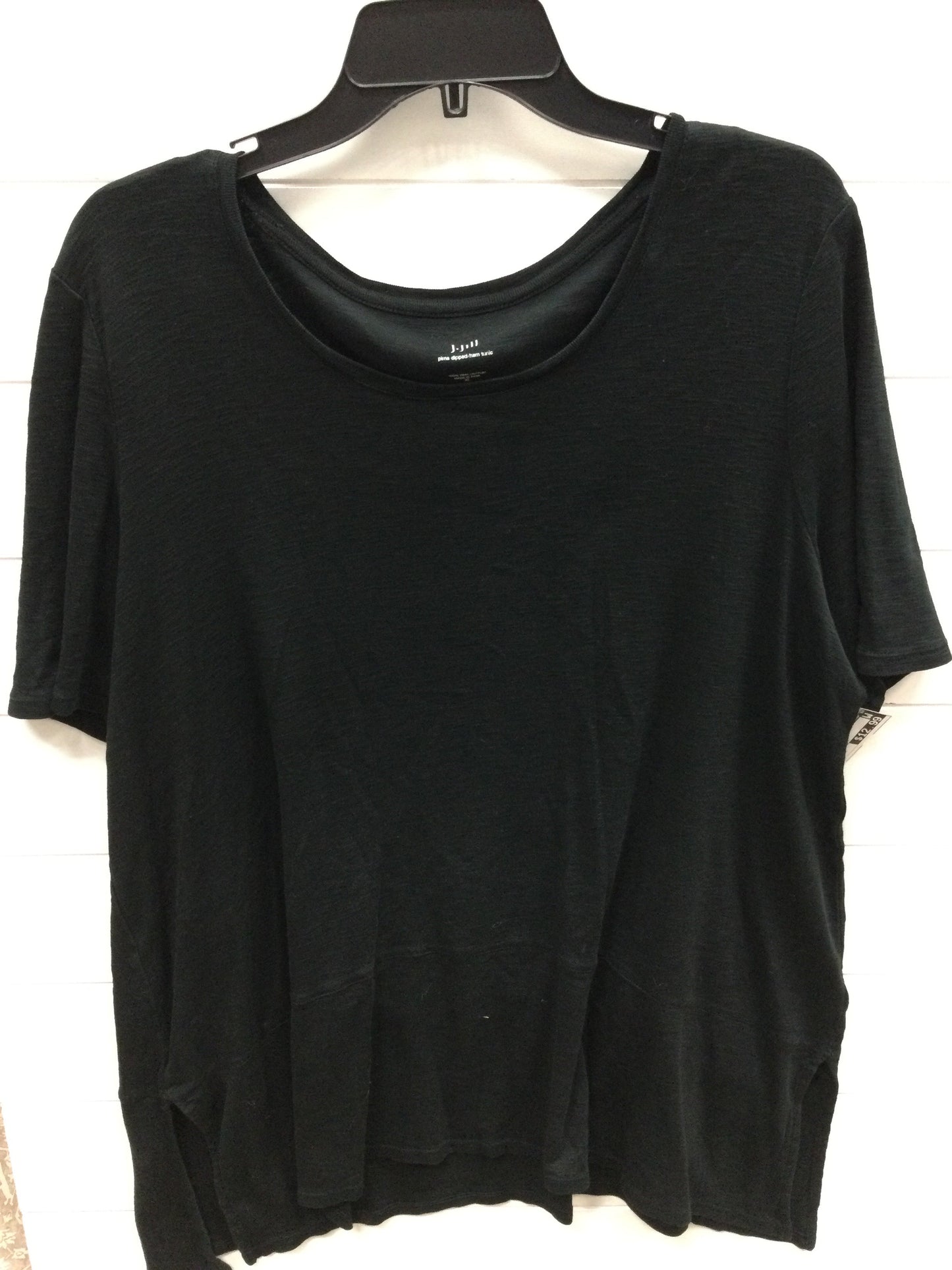 Top Ss By J. Jill In Black, Size:Xl