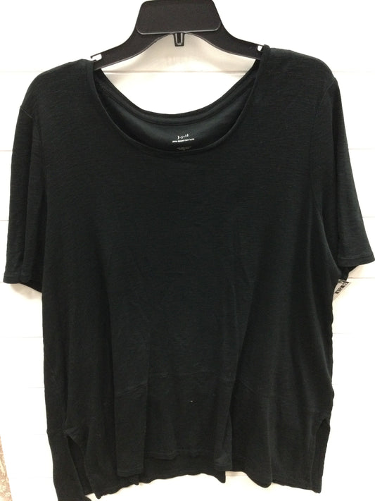 Top Ss By J. Jill In Black, Size:Xl