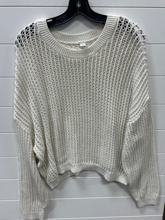 Top Ls By Old Navy In Cream, Size:Xl