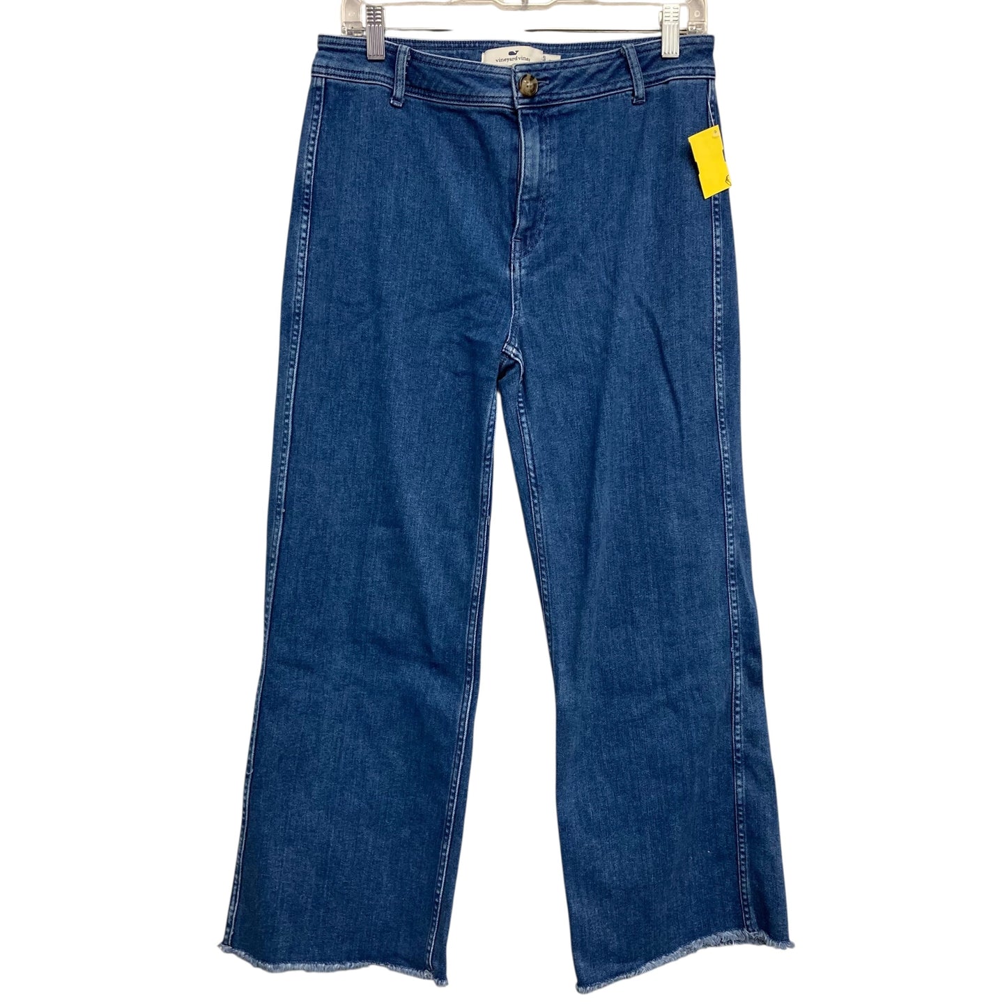 Jeans Straight By Vineyard Vines In Blue Denim, Size:8
